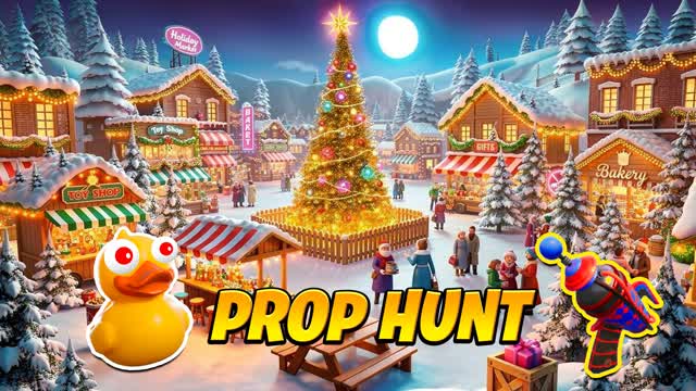 CHRISTMAS PROP HUNT🎅 — Fortnite Creative map cover art
