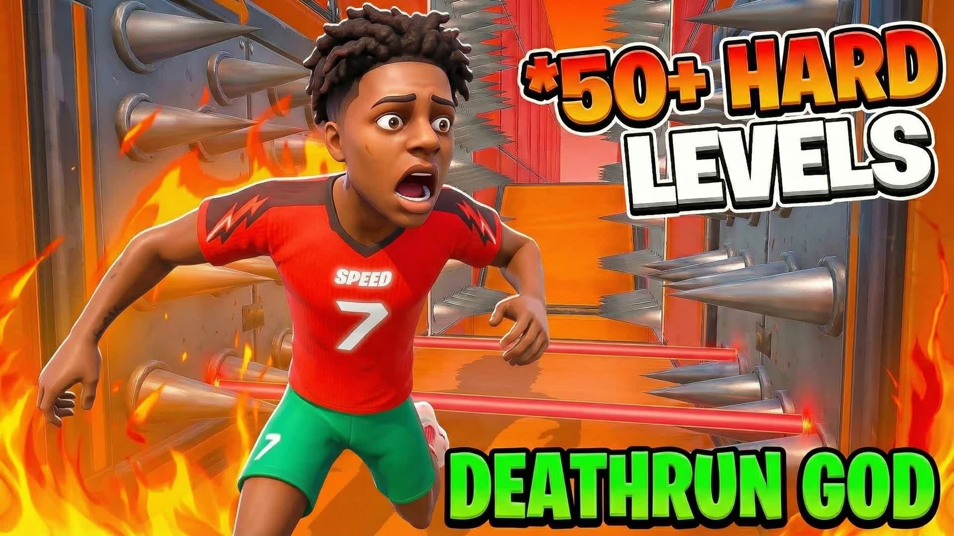 😈 SUPER HARD PARKOUR - DEAHTRUN *GOD* — Fortnite Creative map