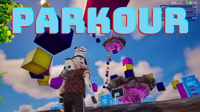 Parkour Easy — Fortnite Creative map cover art