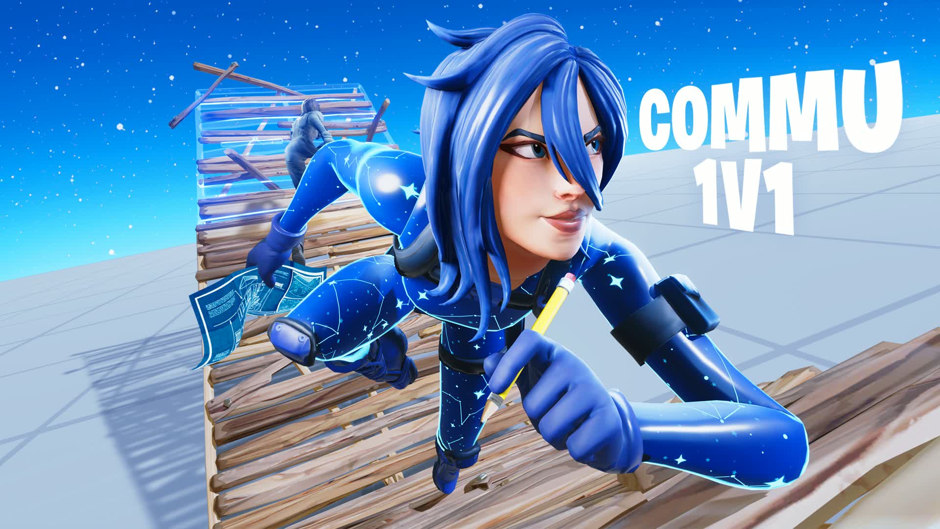 COMMU 1V1 BUILD FIGHT (200 PUMP) — Fortnite Creative map