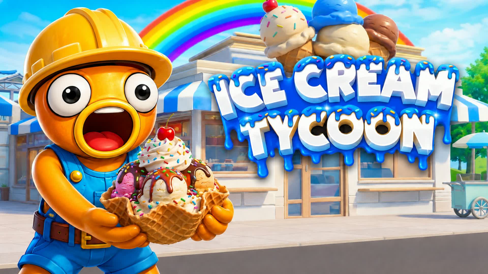 ICE CREAM FACTORY TYCOON — Fortnite Creative map