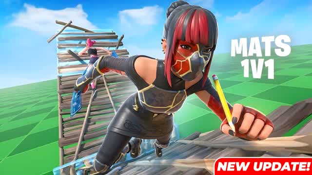MATS 1V1 BUILD FIGHT 🏆 — Fortnite Creative map cover art