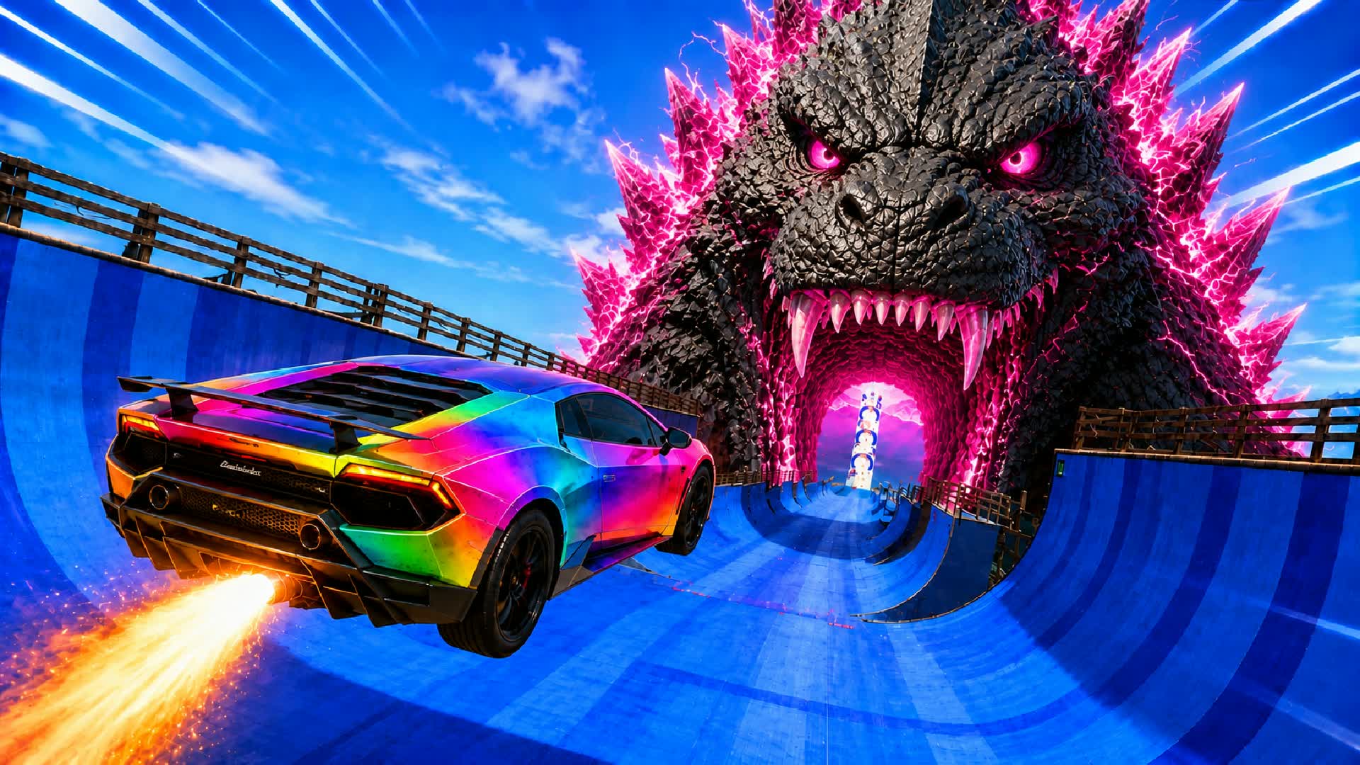 😎Relaxing Driving TMNT — Fortnite Creative map
