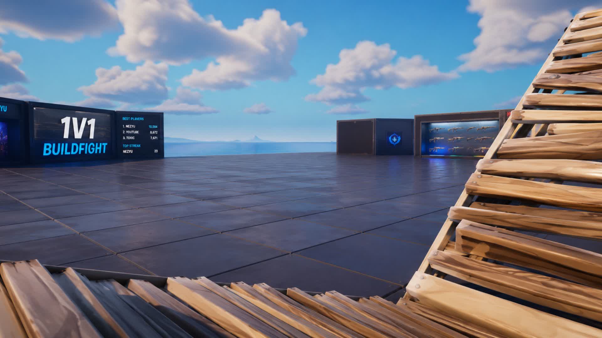 1V1 BUILD FIGHT PRO ! — Fortnite Creative map