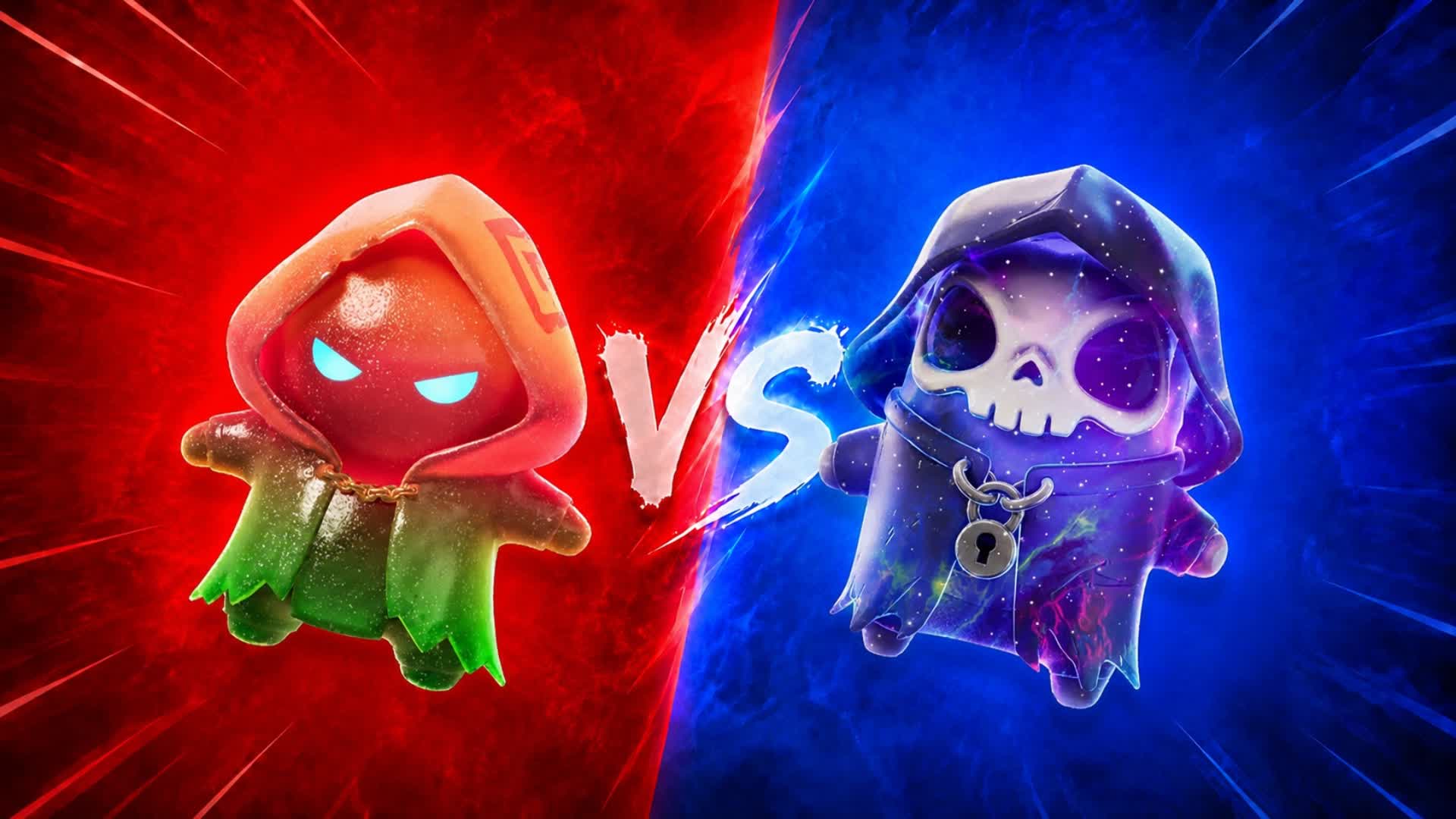NEW CHAOTIC RED VS BLUE 🔴🔵 — Fortnite Creative map