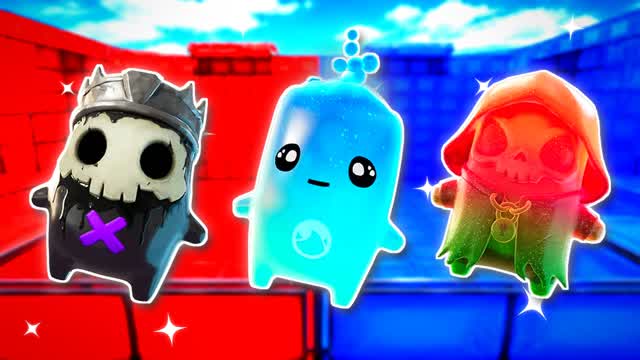 BLUE VS RED RAPID WAVE 🔵🔴 — Fortnite Creative map