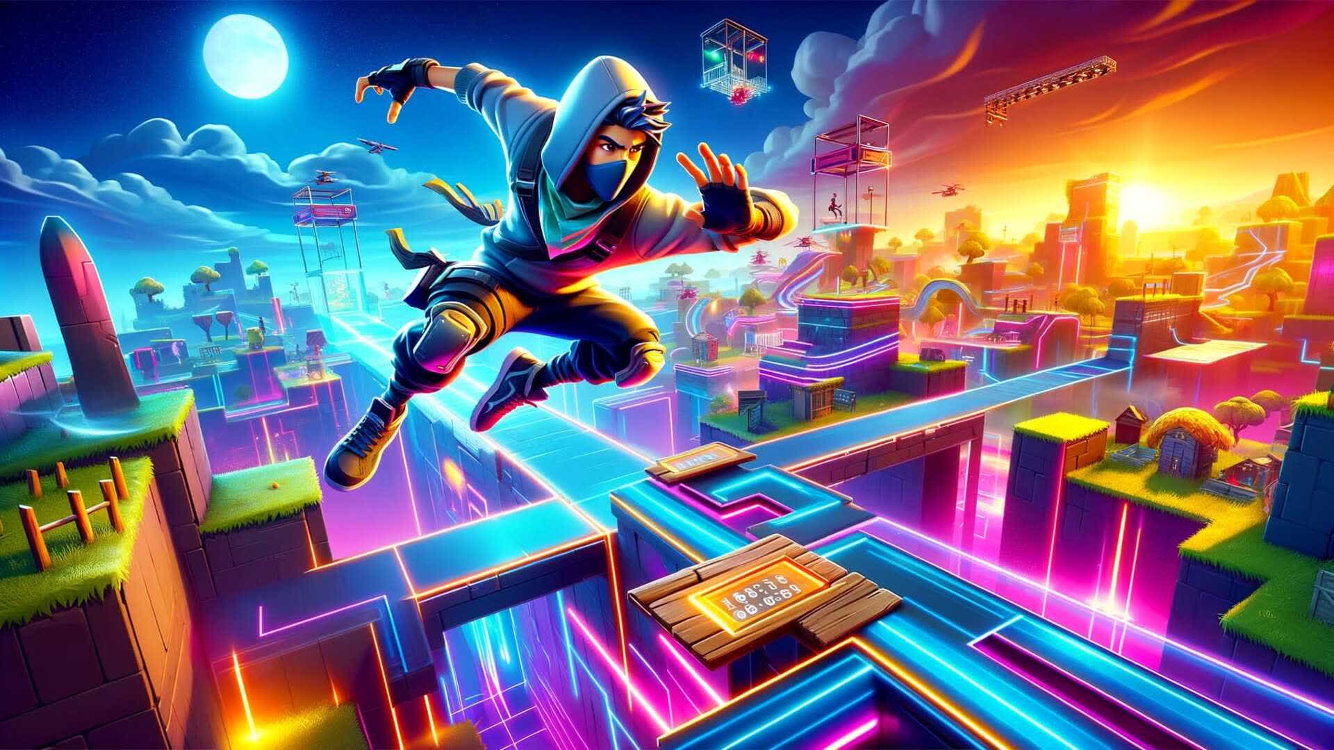 Parkour der Legende — Fortnite Creative map