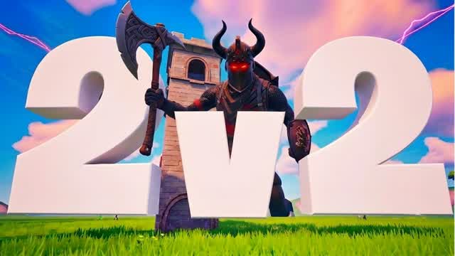 2V2 WARS ZONE — Fortnite Creative map cover art