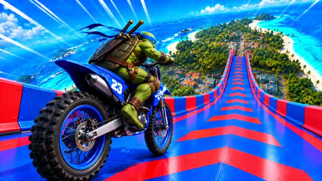 TURBO RACE - CAR GAME — Fortnite Creative map