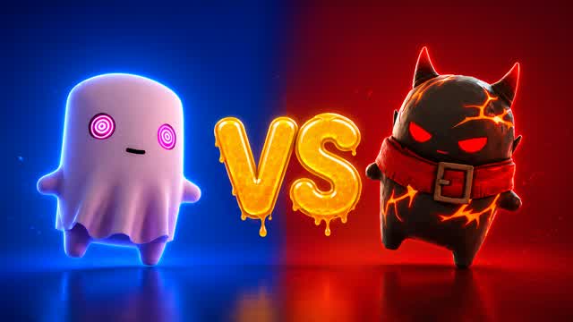 HONEY RED VS BLUE 🔴🔵 — Fortnite Creative map
