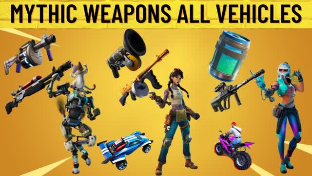 OG WEAPONS FREE FOR ALL — Fortnite Creative map cover art