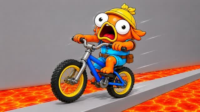 +1 Double Jump Bicycle Escape — Fortnite Creative map