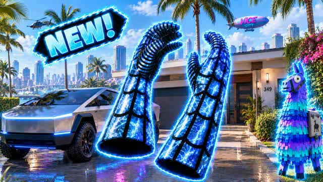 ]][]SPIDER GRAND DRIVE AUTO 6 VI **[][ — Fortnite Creative map cover art