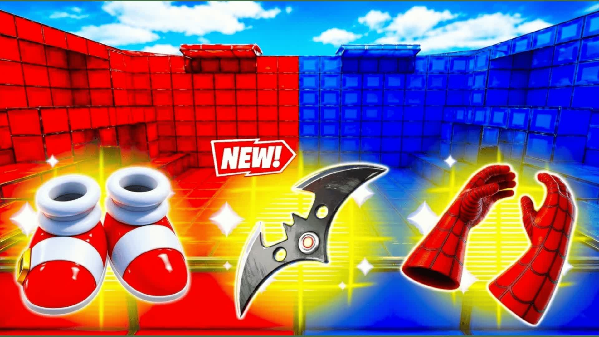 RED VS BLUE CROWN TEAMMY FUTURE 🔴🔵 — Fortnite Creative map