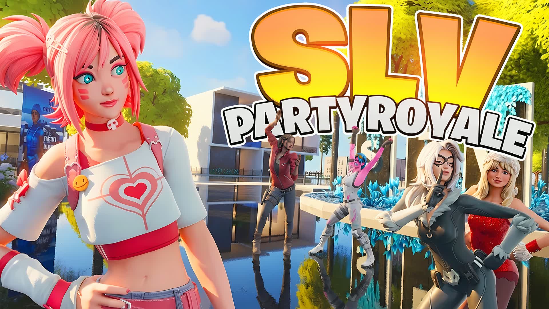 SLV PARTY ROYALE — Fortnite Creative map
