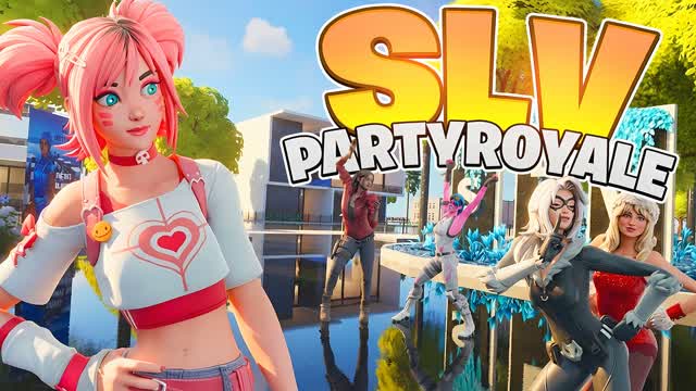 SLV PARTY ROYALE — Fortnite Creative map cover art