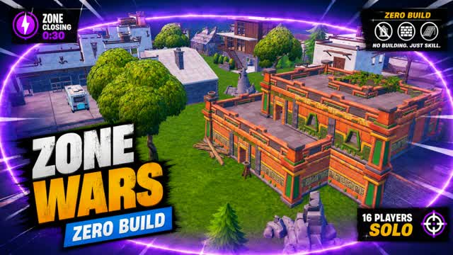 Zone Wars Zero Buid - Deep02 — Fortnite Creative map cover art