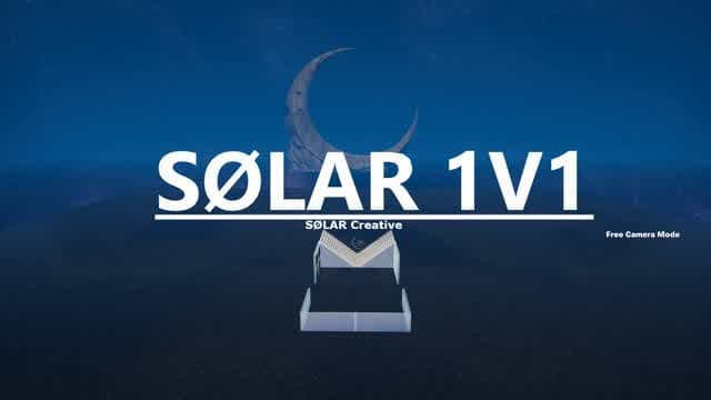 SOLAR 1v1 — Fortnite Creative map