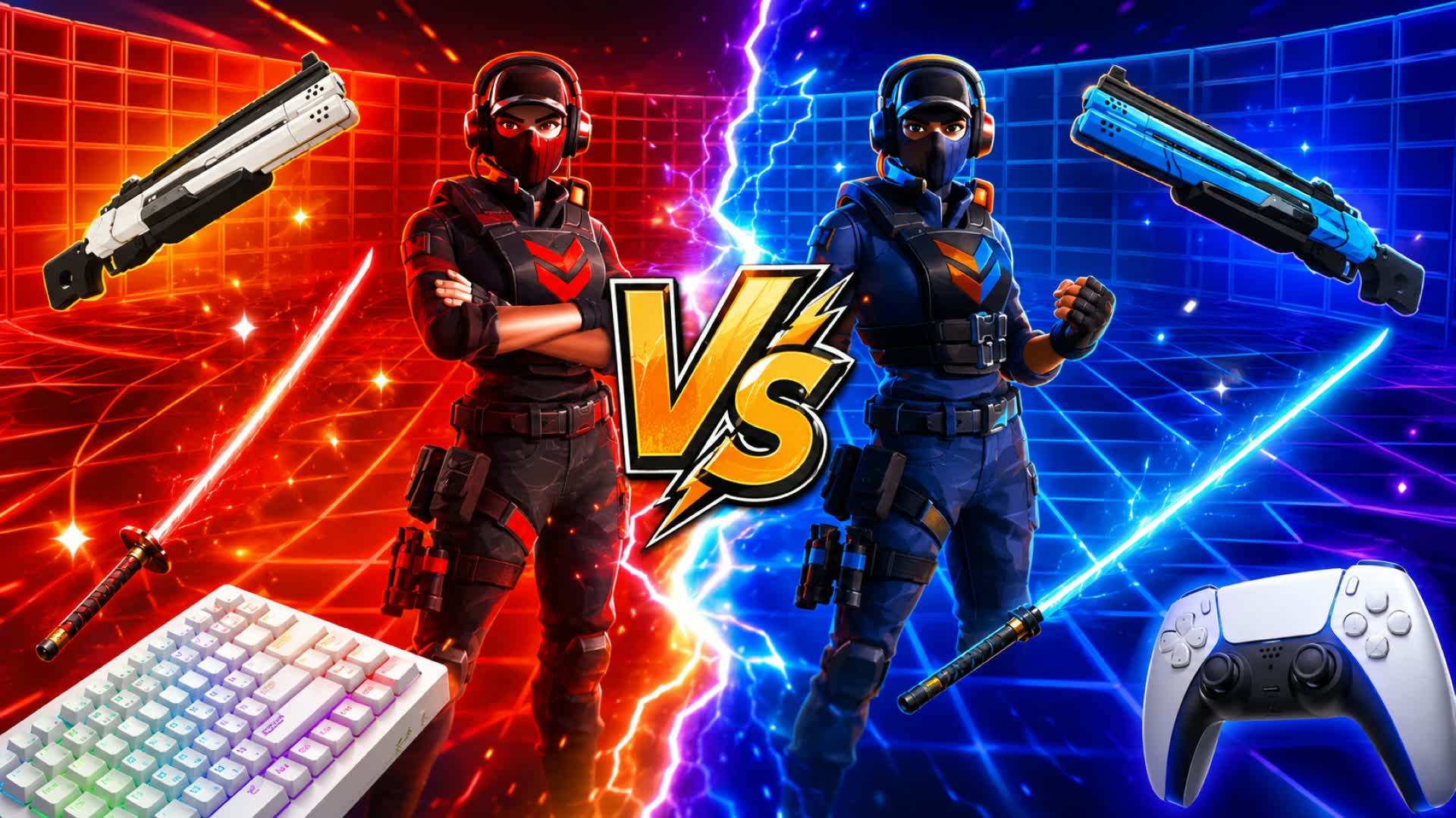 RED VS BLUE: ULTIMATE WAR — Fortnite Creative map