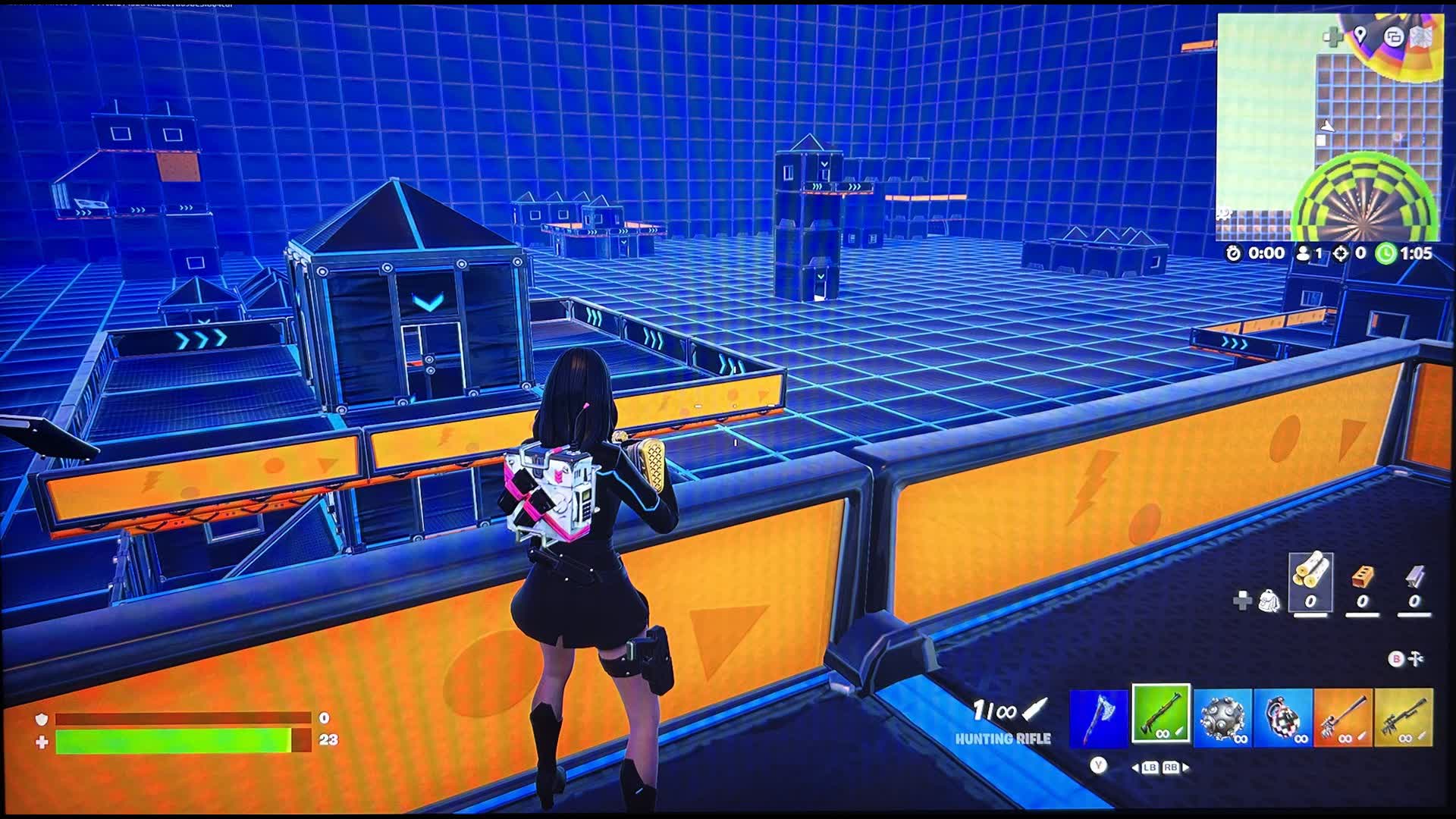 One Shot Low Gravity Snipers Only — Fortnite Creative map