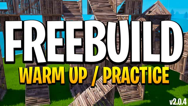 FREEBUILD | Practice/warm up — Fortnite Creative map cover art