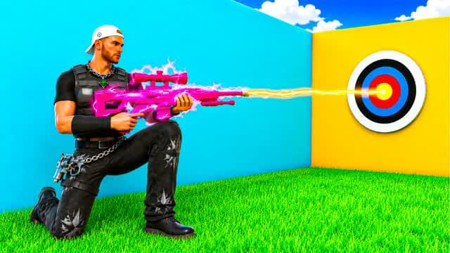 CRISTANTE TRICKSHOT PARKOUR — Fortnite Creative map