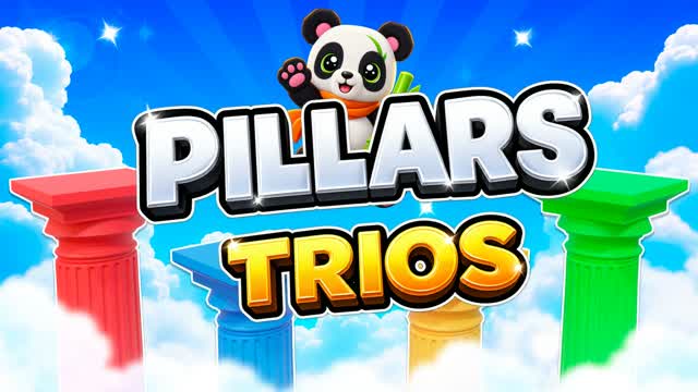 Pillars Trios — Fortnite Creative map cover art