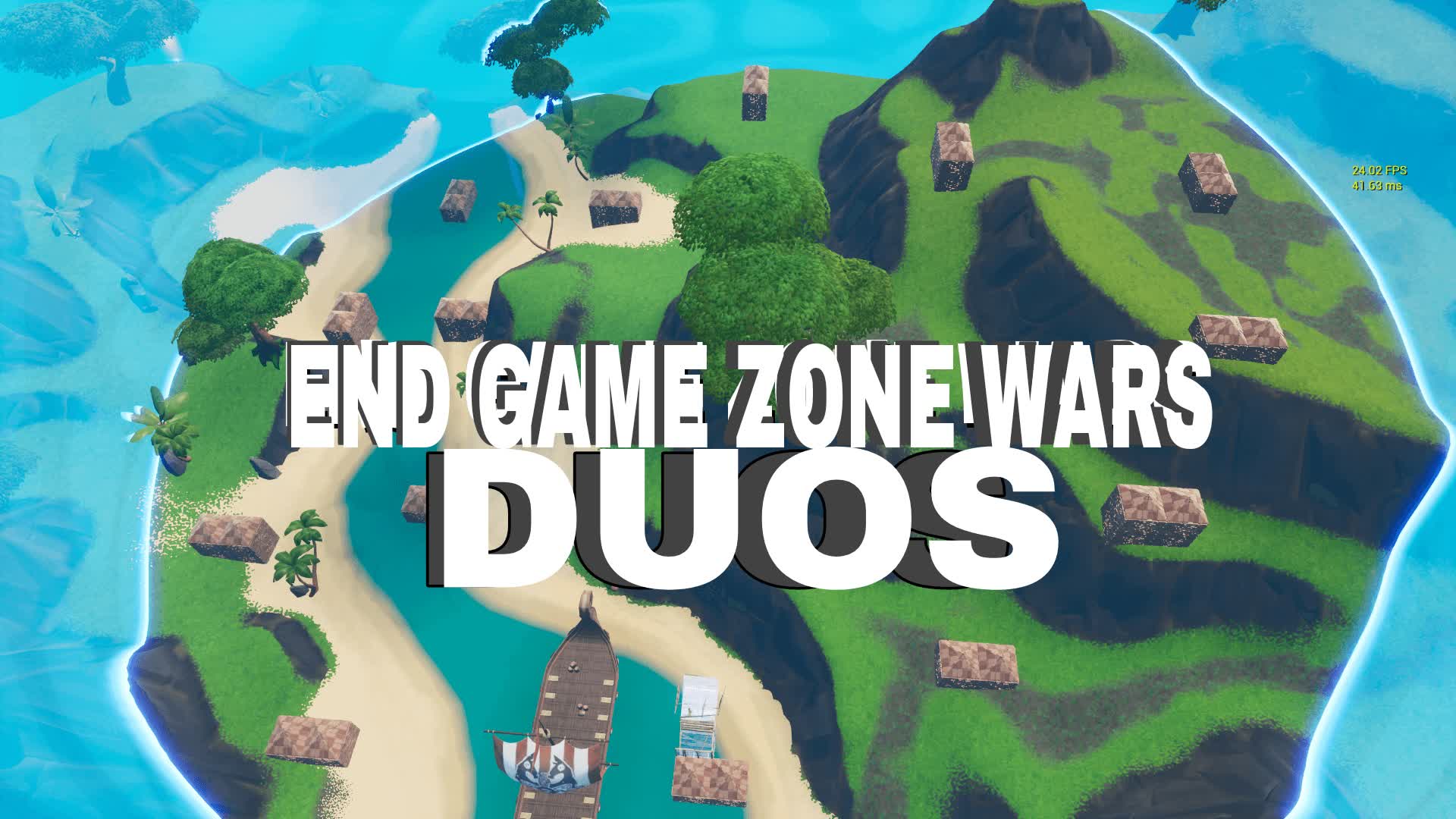 ZONE WARS DUOS — Fortnite Creative map