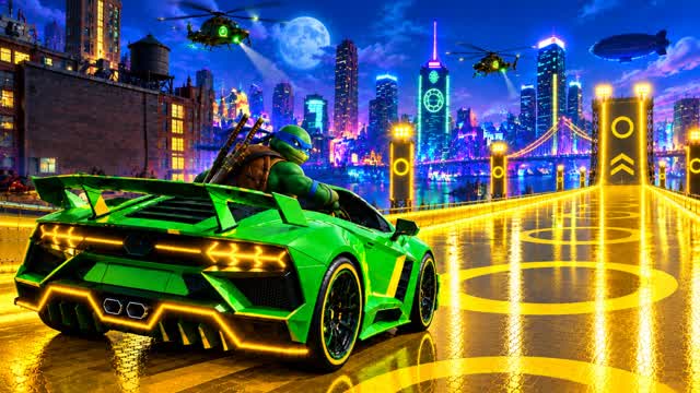 SUPER ROAD BATTLE - CAR GAME — Fortnite Creative map cover art