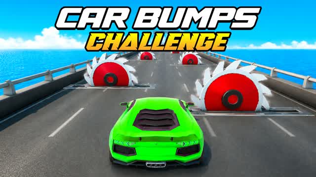 CAR BUMPS CHALLENGE 🚗🔥 — Fortnite Creative map cover art