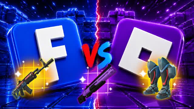 GAME LOGO FORTNITE VS ROBLOX ✨ — Fortnite Creative map