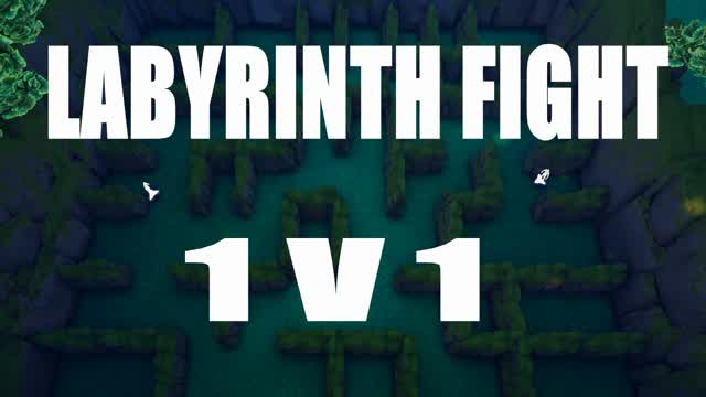 LABYRINTH 1V1 — Fortnite Creative map cover art