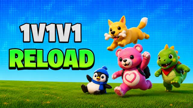 1V1V1 RELOAD SIDEKICK — Fortnite Creative map