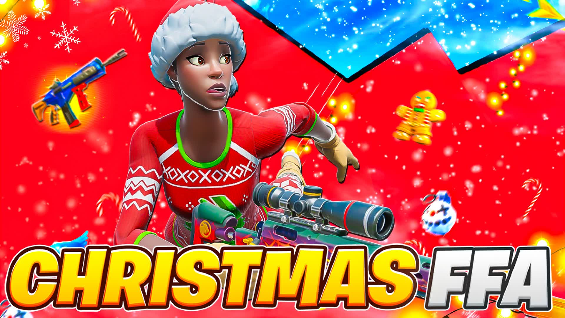 CHRISTMAS PIT (FREE FOR ALL) — Fortnite Creative map