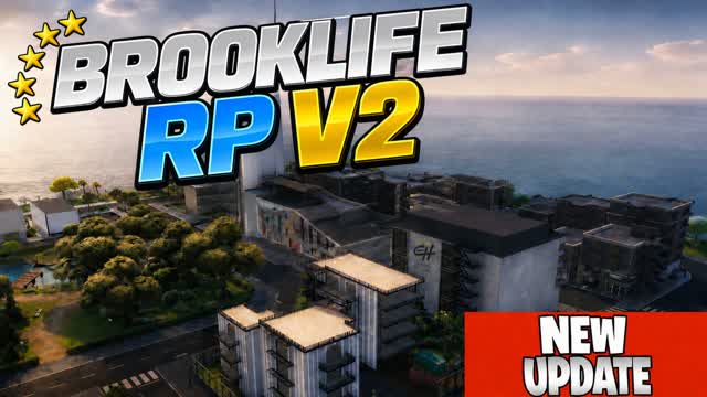🏙 • Brooklife Rp V2 — Fortnite Creative map
