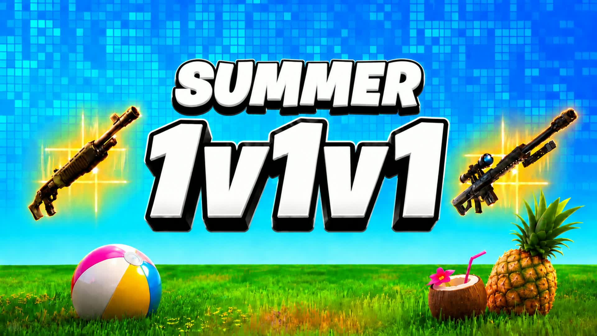 1V1V1 SUMMER — Fortnite Creative map
