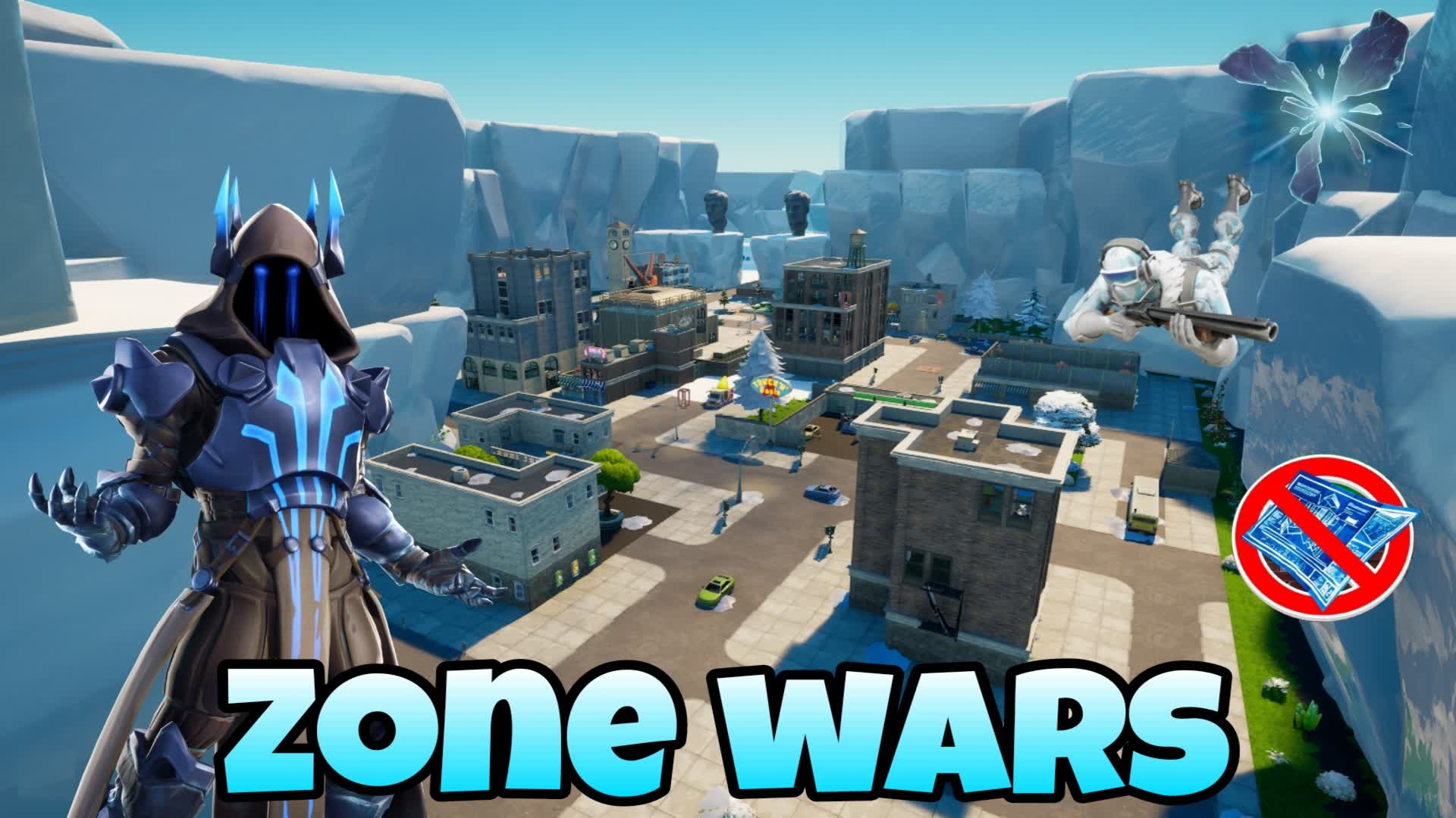 Ice Tilted OG Zone Wars Zero Build — Fortnite Creative map