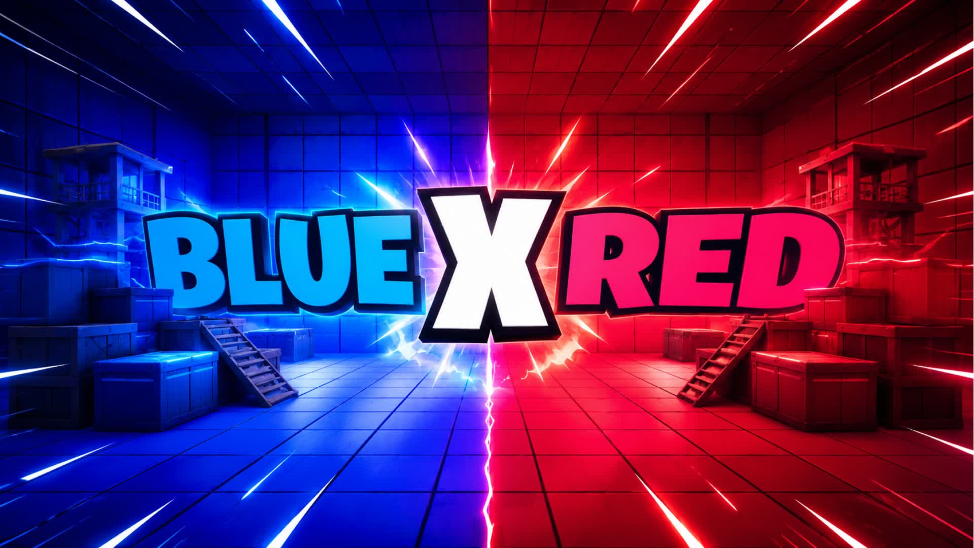 NEW TEAM BATTLE - BLUE VS RED — Fortnite Creative map
