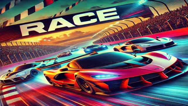 RACE GAME — Fortnite Creative map cover art