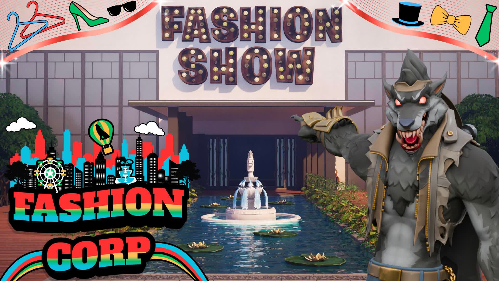 Fashion Corp — Fortnite Creative map