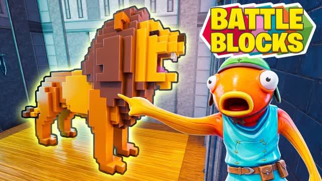 BATTLE BLOCK — Fortnite Creative map cover art