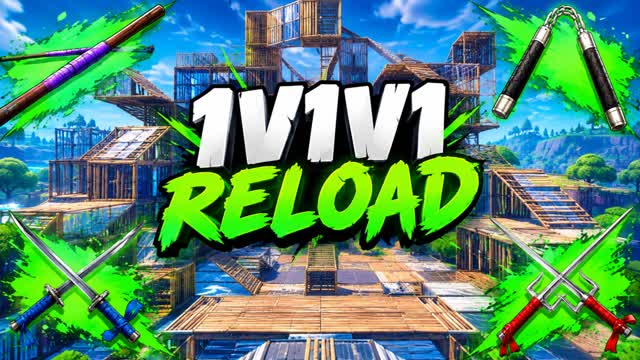 RELOAD 1V1V1 - BUILD AND BATTLE — Fortnite Creative map cover art