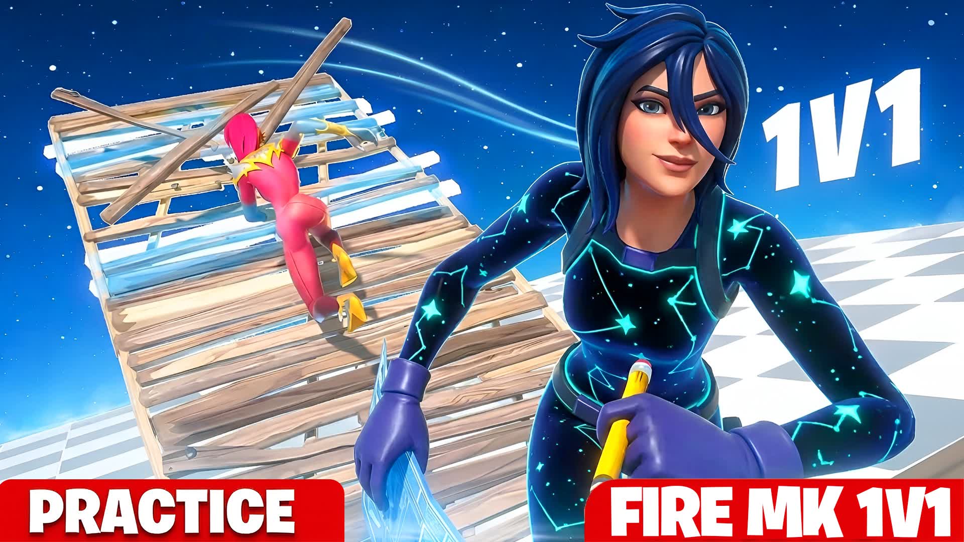 FIRE MK 1V1 [BUILD FIGHT] — Fortnite Creative map