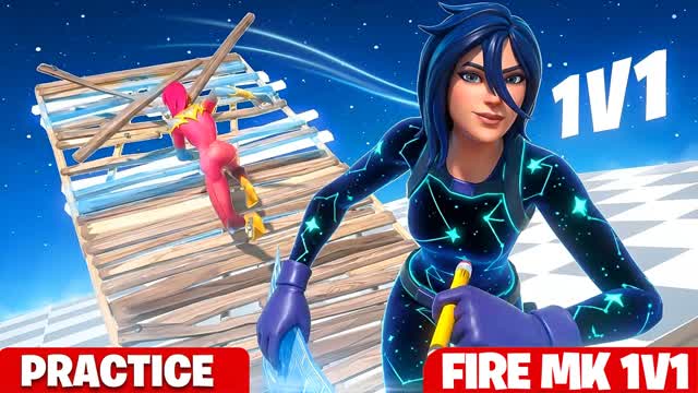 FIRE MK 1V1 [BUILD FIGHT] — Fortnite Creative map