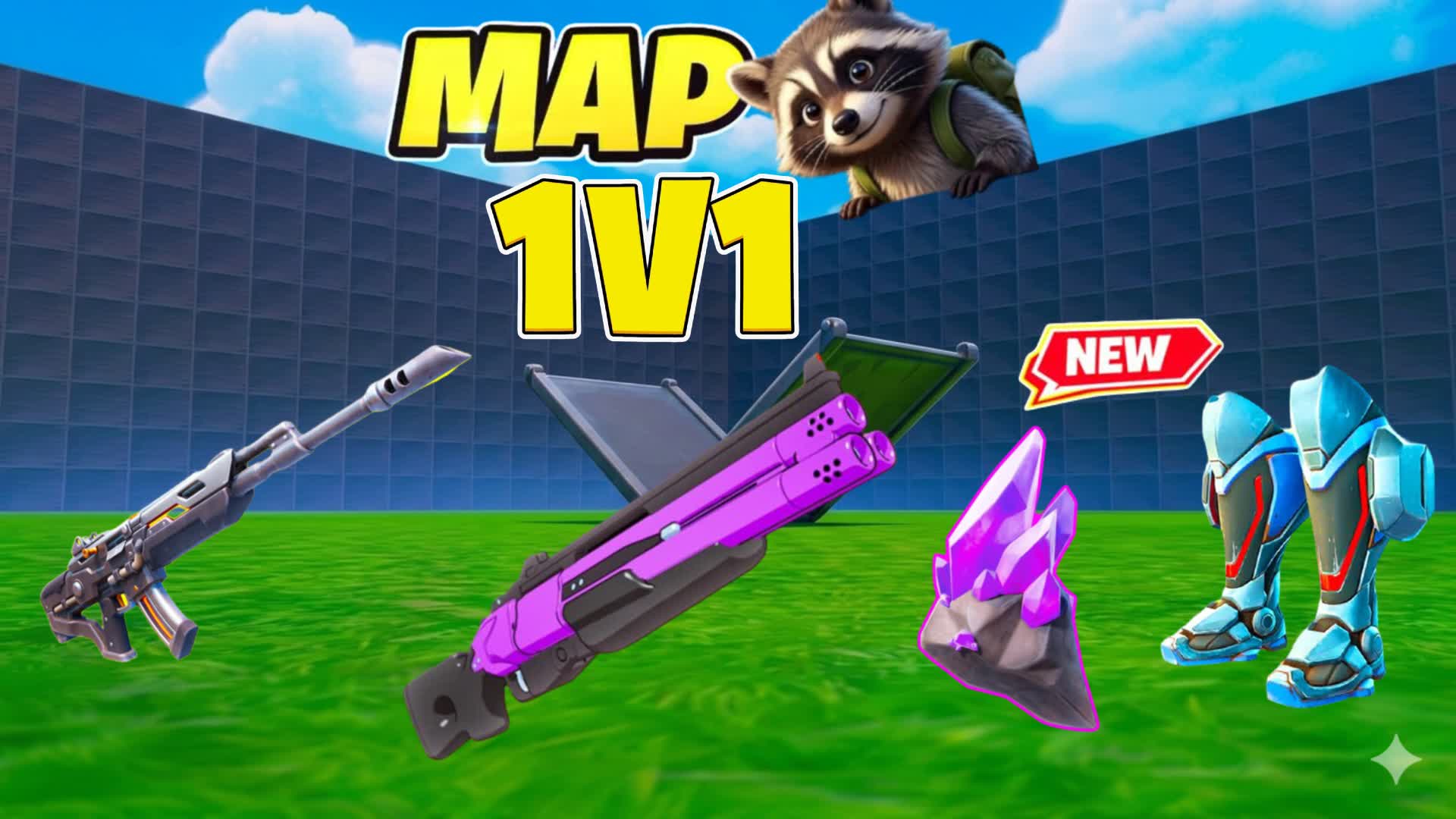 1vs1 Build Map — Fortnite Creative map