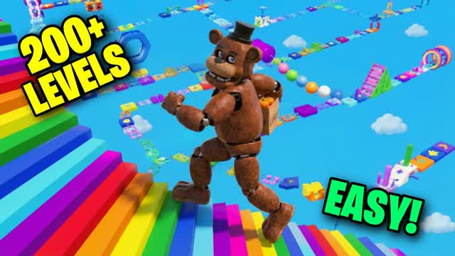NEW HALLOWEEN PARKOUR OBBY |DEATH RUN| — Fortnite Creative map