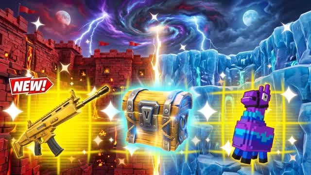 RVB RED VS BLUE: ULTIMATE LOOT — Fortnite Creative map