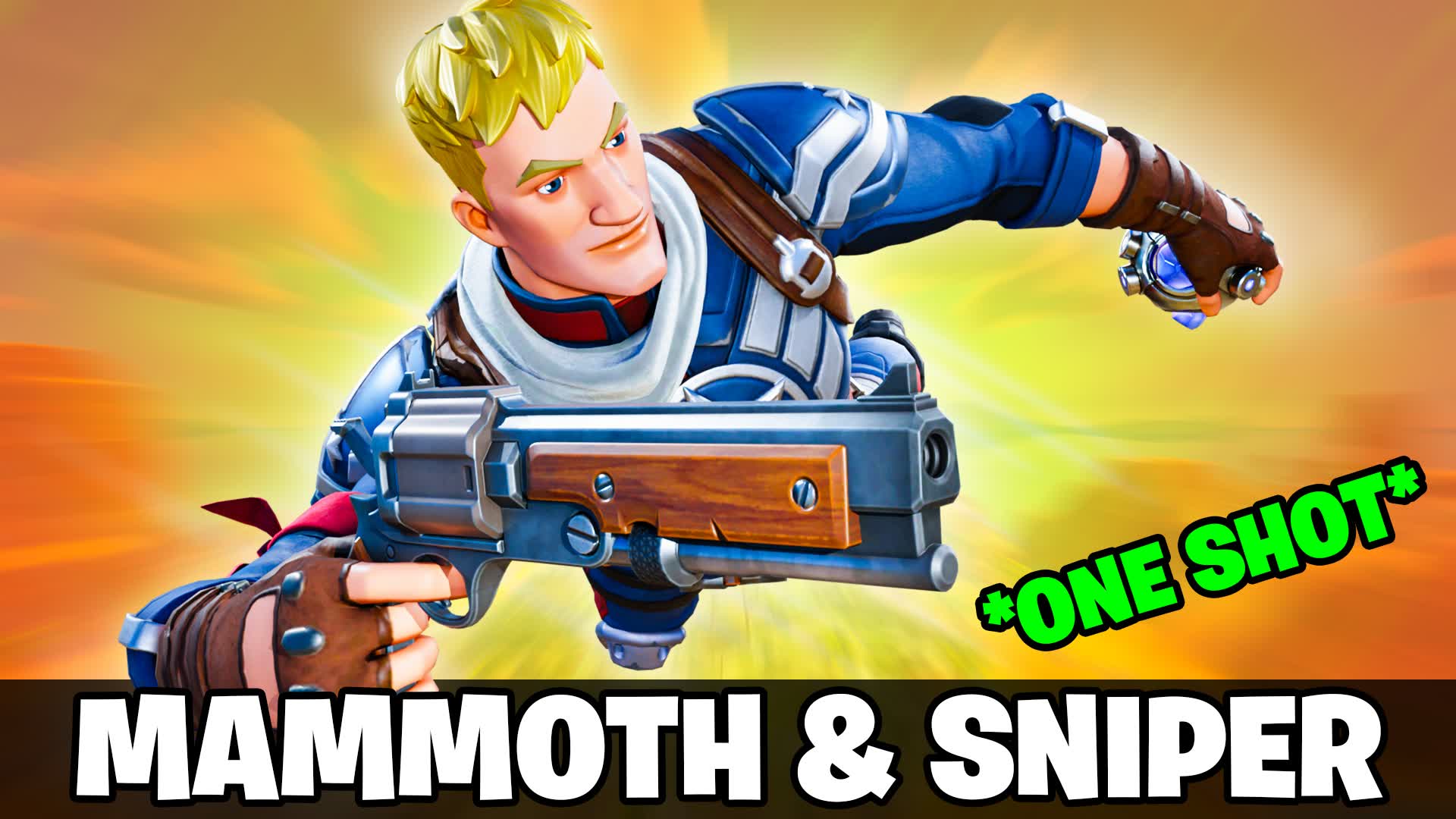 MAMMOTH & SNIPER 🎯 ONE SHOT — Fortnite Creative map