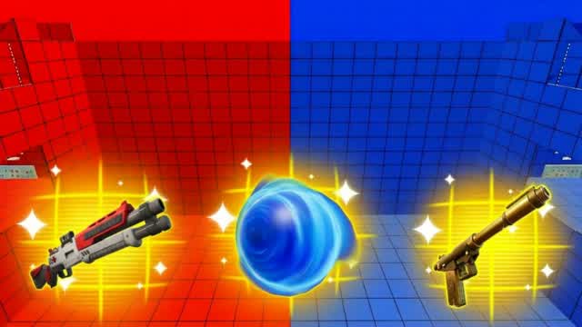 CRAZY FUN RED VS BLUE 🔴🔵NEWEST — Fortnite Creative map