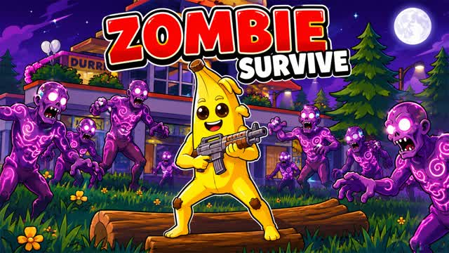 ZOMBIE SURVIVE — Fortnite Creative map